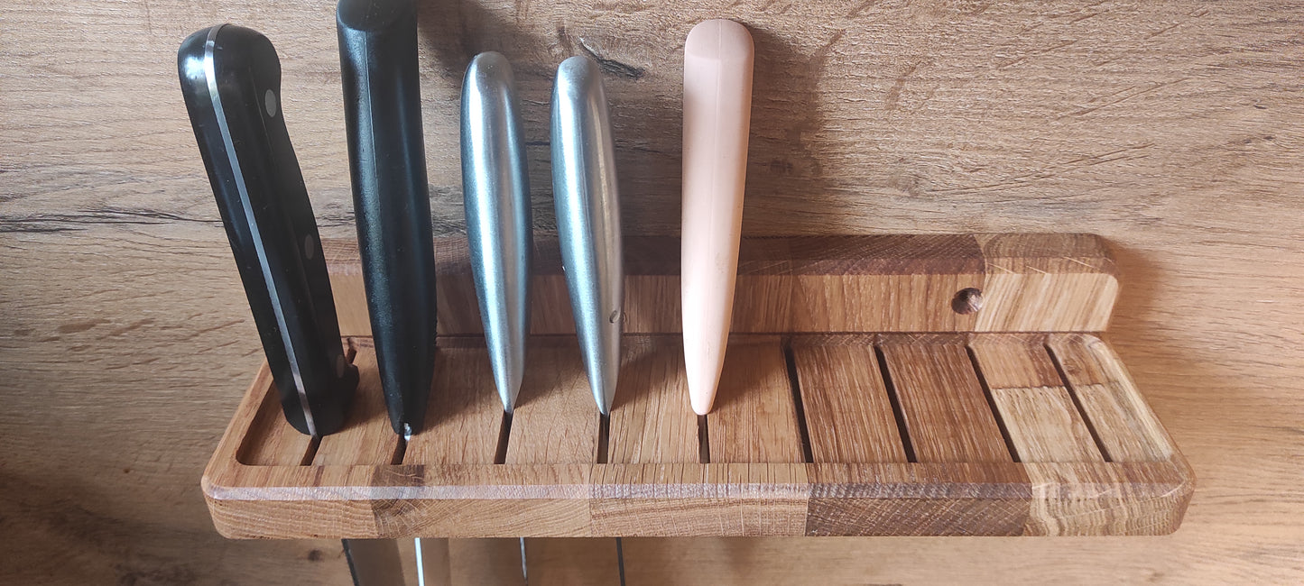 Messerleiste aus Holz