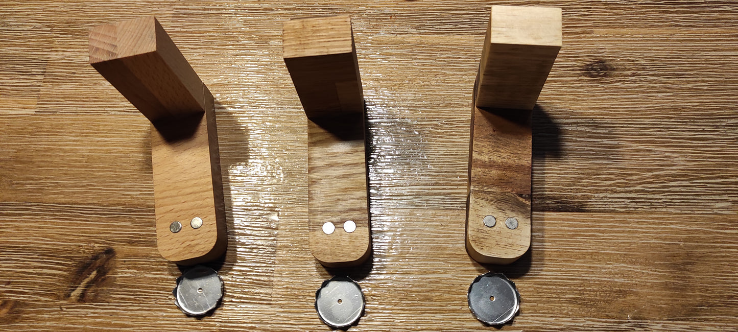 Magnetseifenhalter aus Holz
